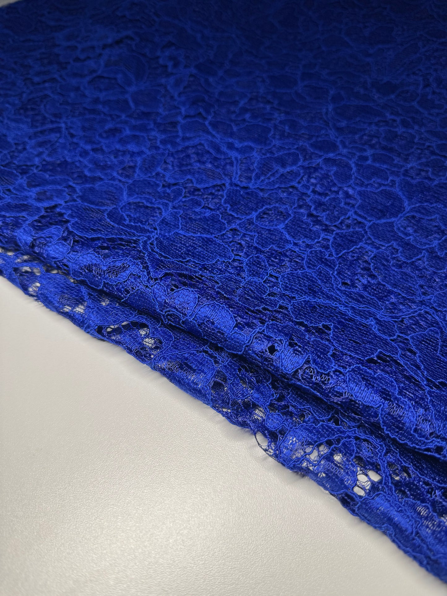 Royal Blue Corded Lace