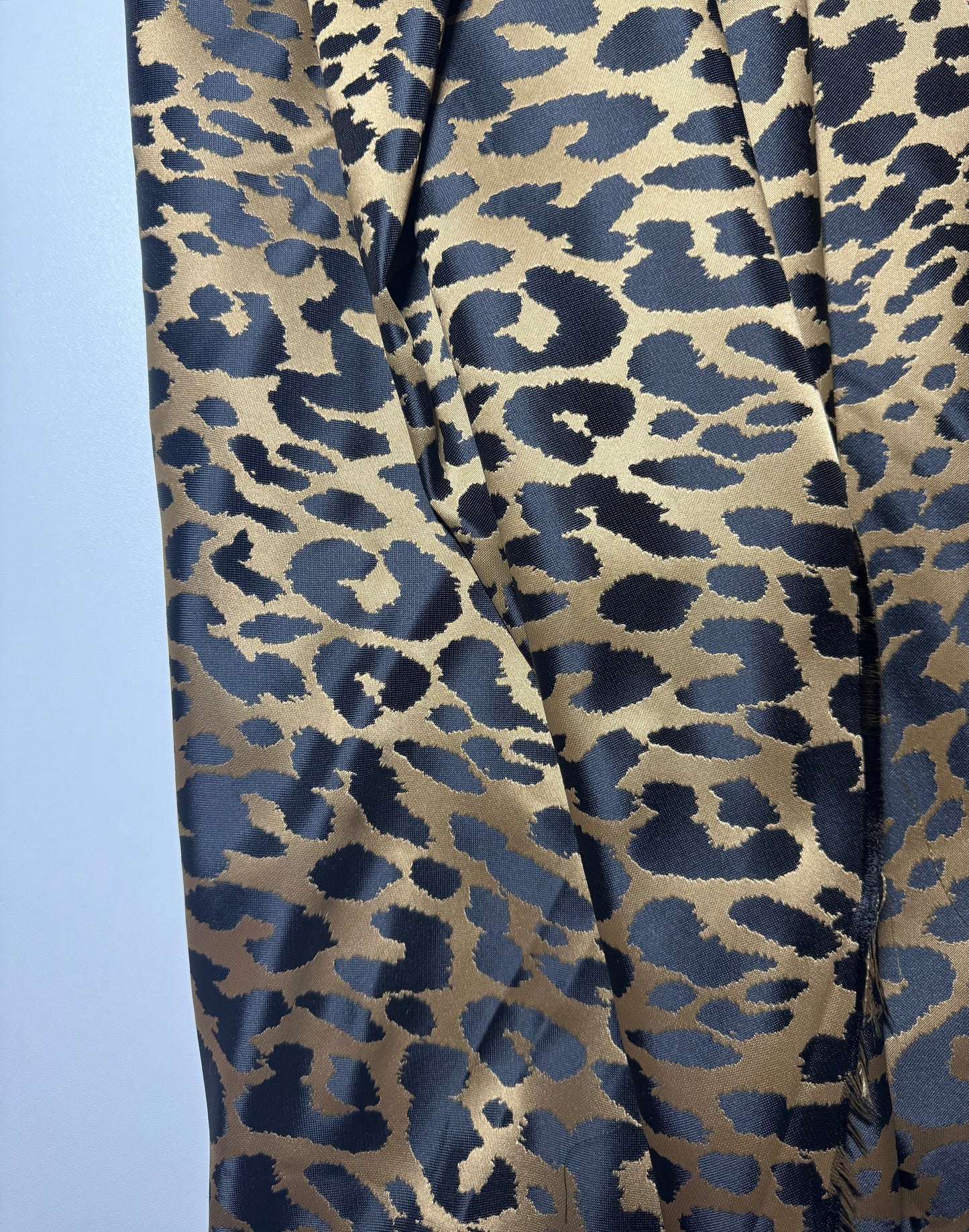 Leopard Print Korean Brocade