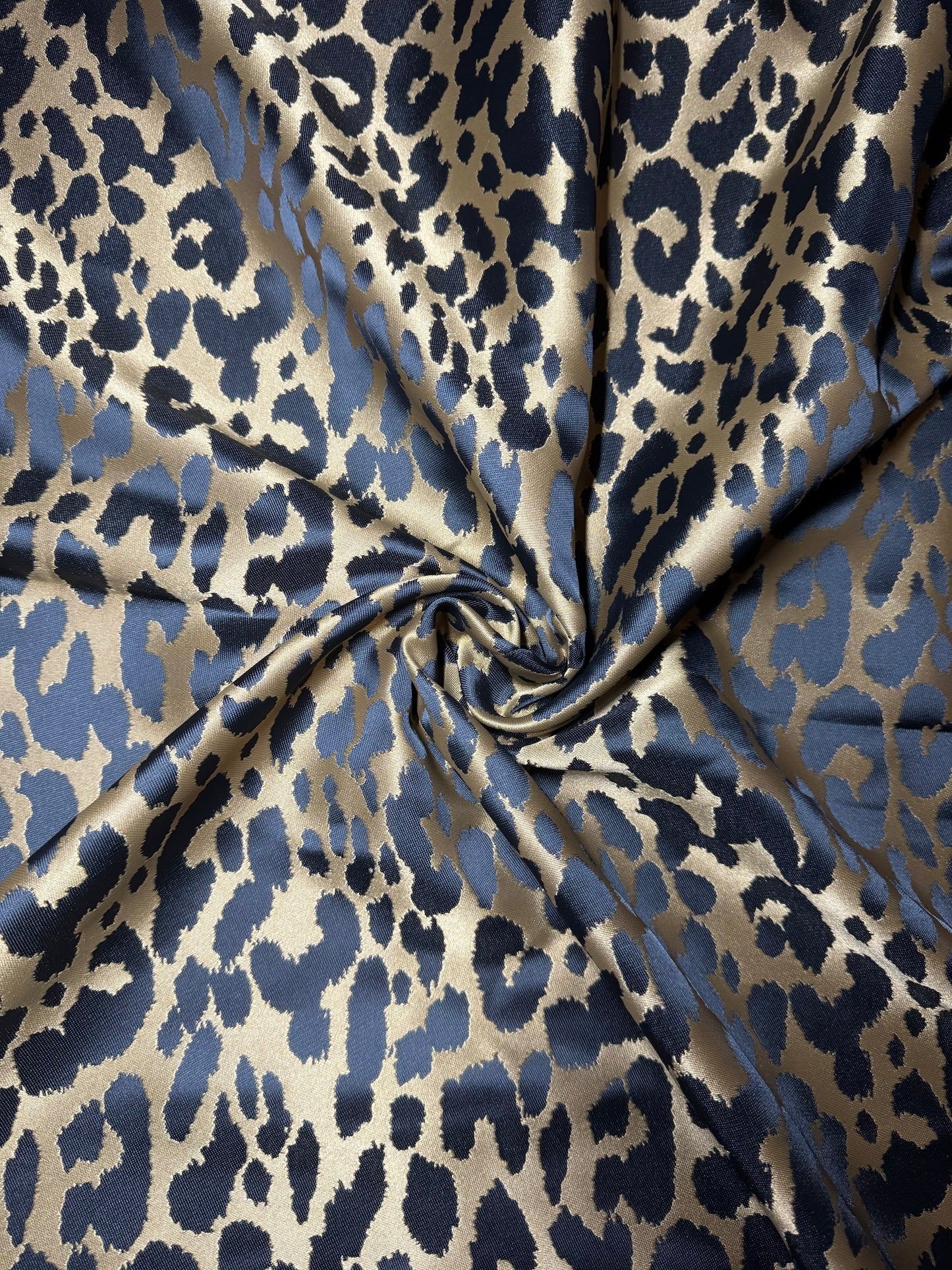 Leopard Print Korean Brocade