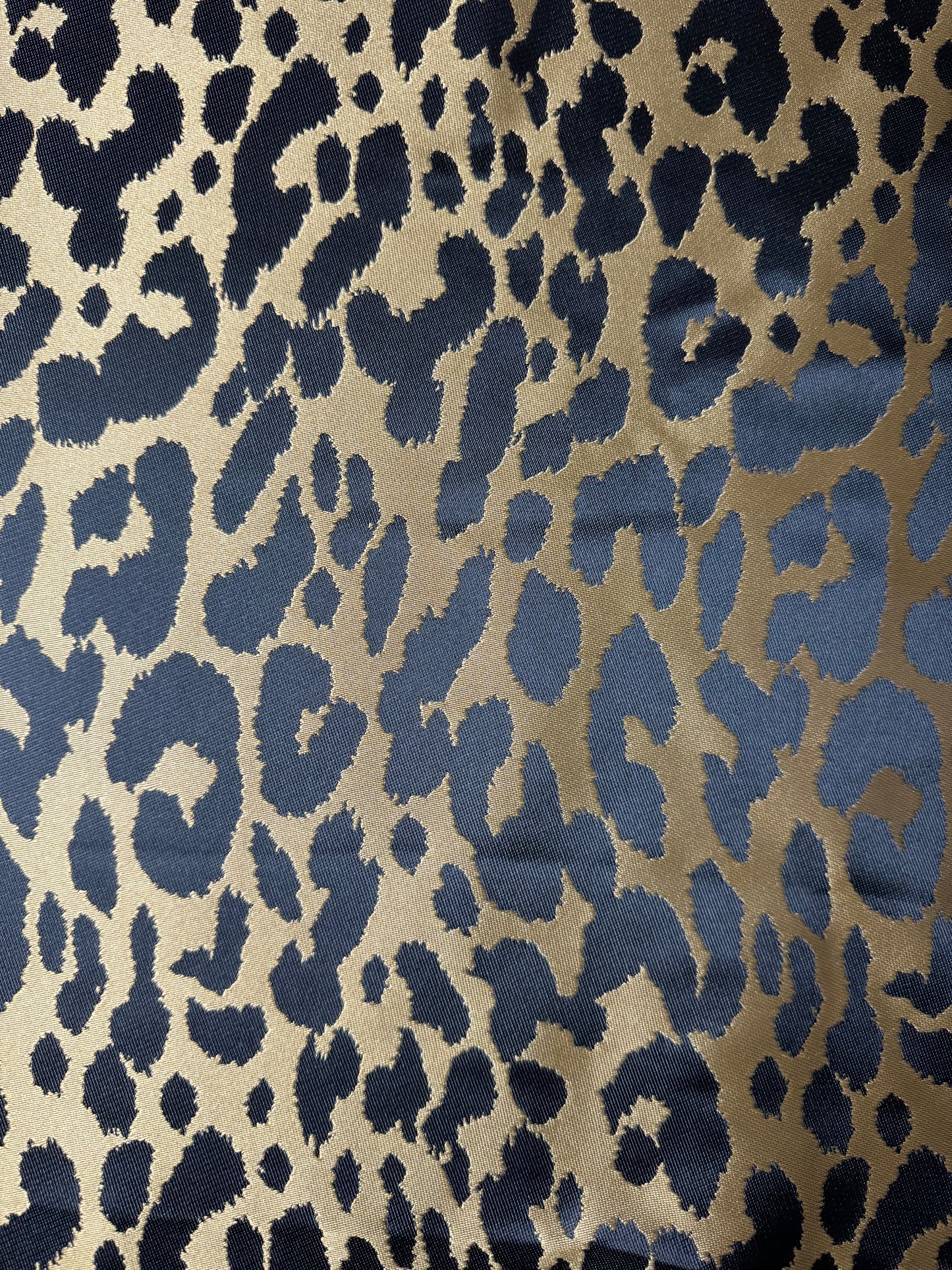 Leopard Print Korean Brocade