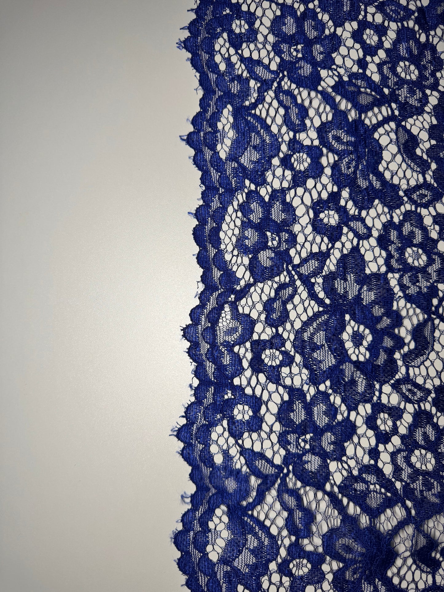 Royal Blue Corded Lace