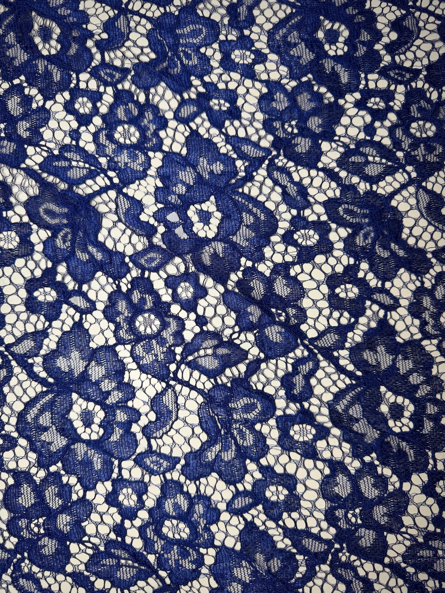 Royal Blue Corded Lace
